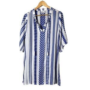 GOA Bt Japna Beach SWIM CoverUp Womens Large Tassels Vacay !